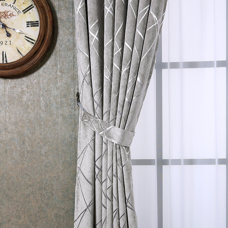 Modern Simple Light Luxury Window Drapes