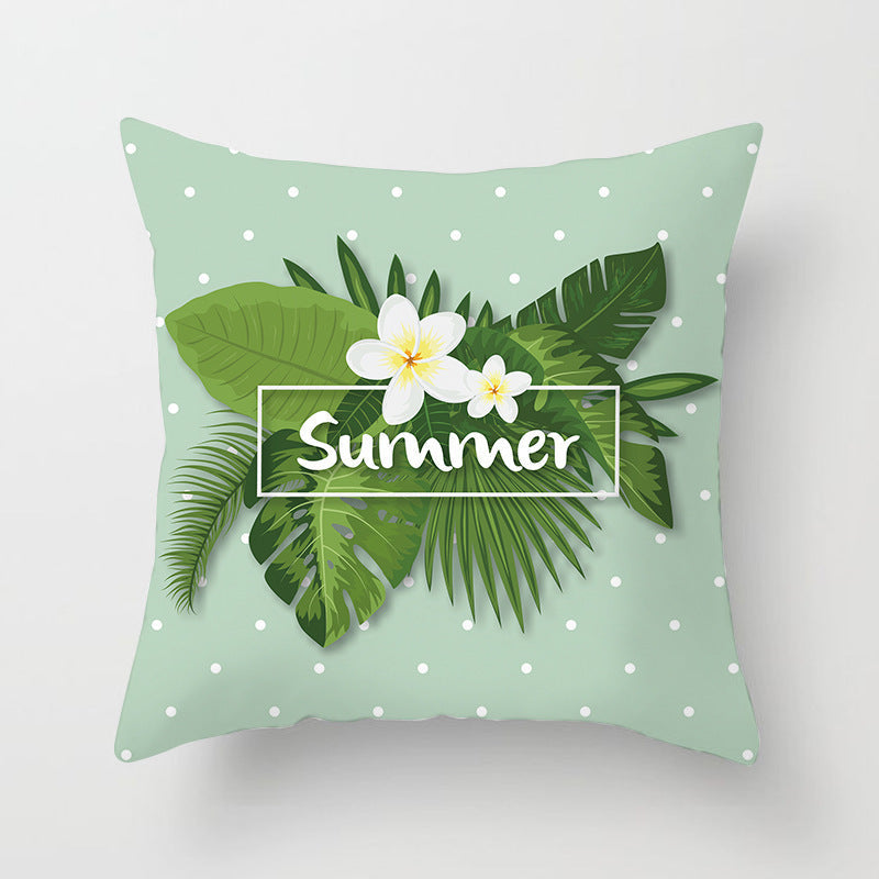 Tropical Home Decor Throw Pillow Case