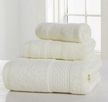 Luxury Cotton Terry Bathrobe and Towel Collection