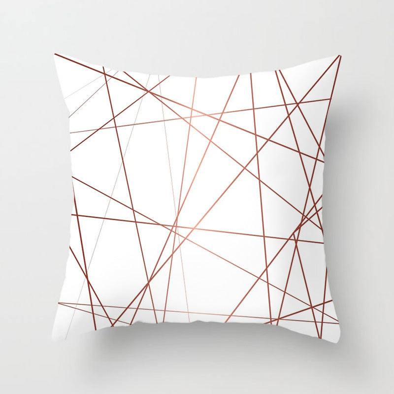 Soft Pink Decorative Cushion Cover