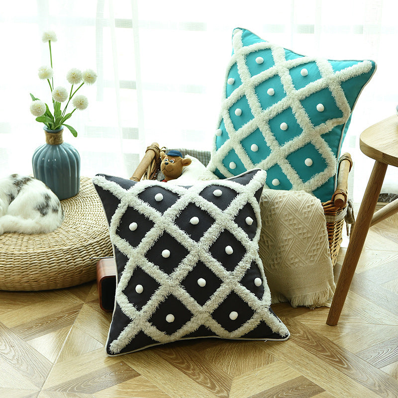 Elegant Home Decor Round Cushion Cover