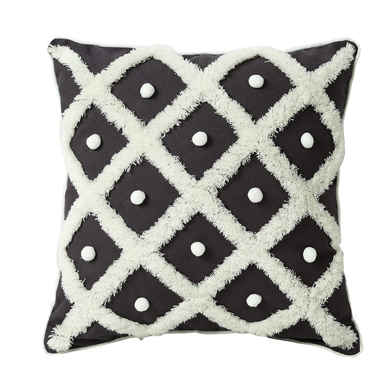 Elegant Home Decor Round Cushion Cover
