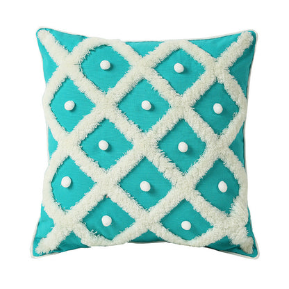 Elegant Home Decor Round Cushion Cover