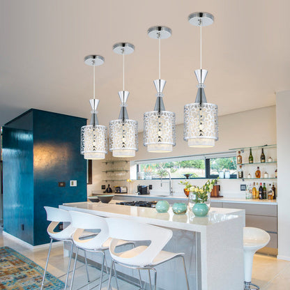 Contemporary Single Head Hanging Chandelier Fixture