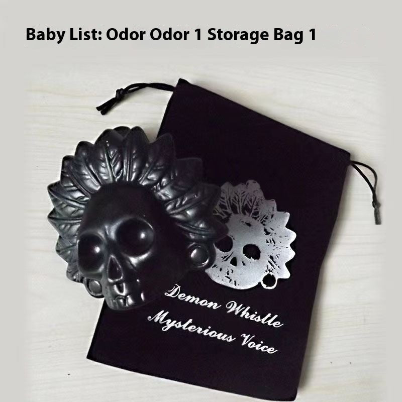 Halloween Skull Death Whistle | Scream Ocarina Musical Accessory