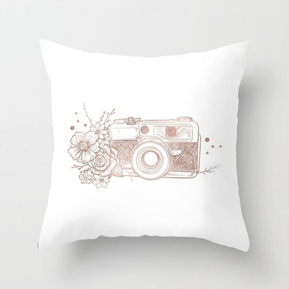Soft Pink Decorative Cushion Cover