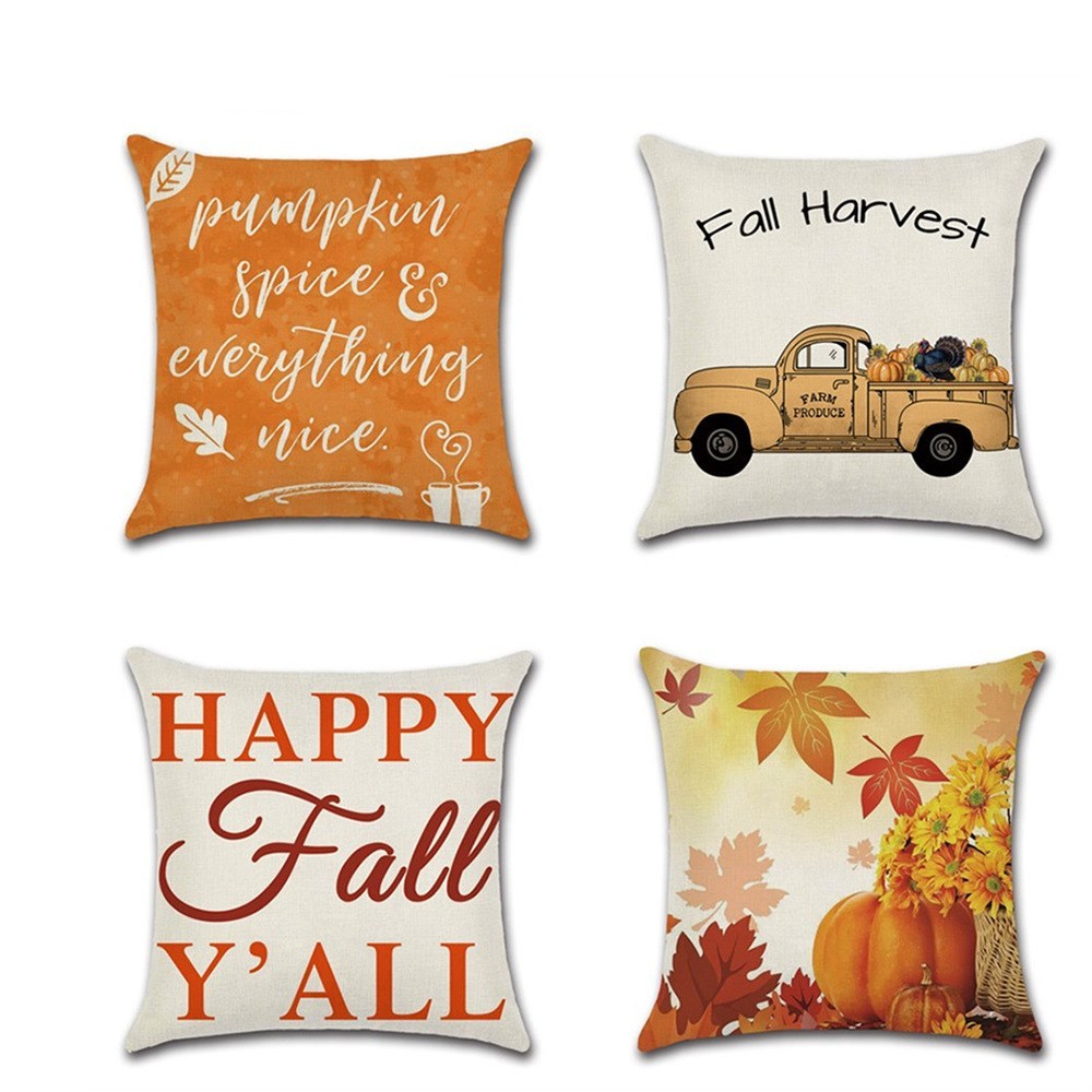 Thanksgiving Pillowcase | Festive Theme Cushion Cover
