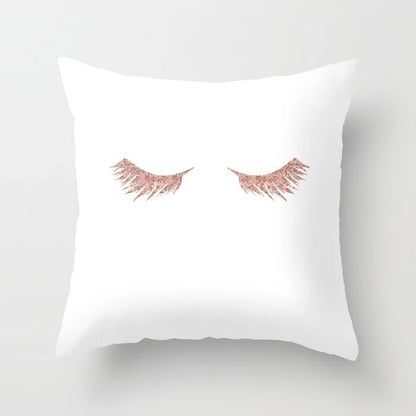 Soft Pink Decorative Cushion Cover
