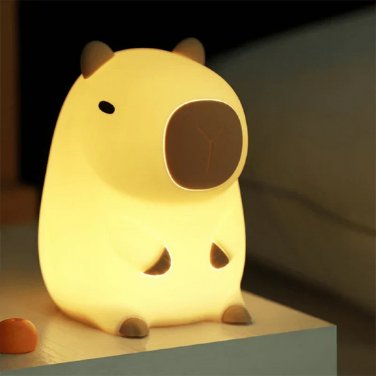 Capybara Squishy Night Light - Perfect Gift