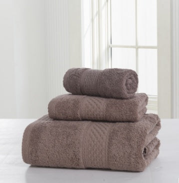 Luxury Cotton Terry Bathrobe and Towel Collection