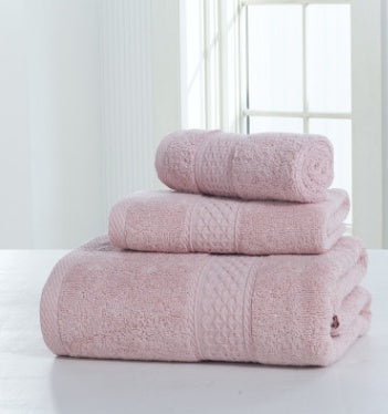 Luxury Cotton Terry Bathrobe and Towel Collection