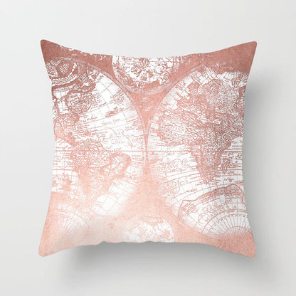 Soft Pink Decorative Cushion Cover