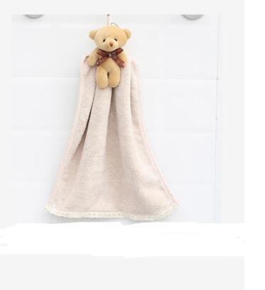 Soft Coral Fleece Dish Cloth/Hand Towel