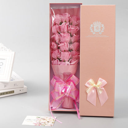 Soap Flower Bouquet | 18 Rose Gift for Thanksgiving, Christmas & Birthdays