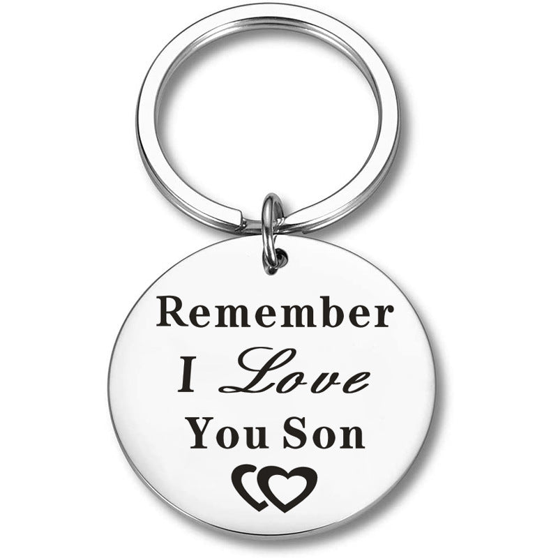 Stainless Steel Keychain | Elegant Thanksgiving Gift Accessory