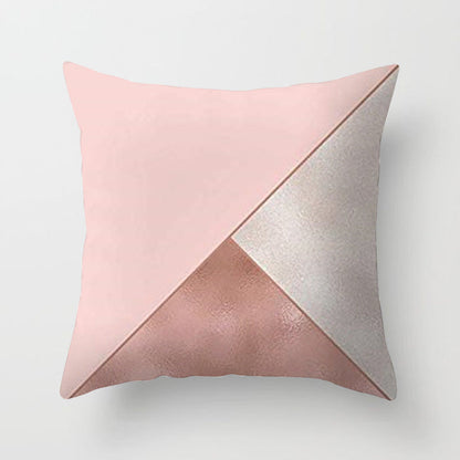 Soft Pink Decorative Cushion Cover