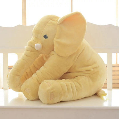 Large Stuffed Elephant Child Sleep Pillow and Toy