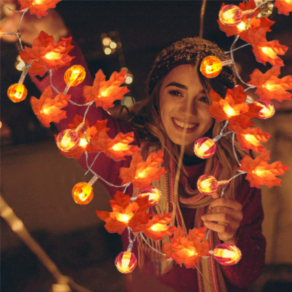 Pumpkin Light Decoration | Halloween & Thanksgiving Home Decor