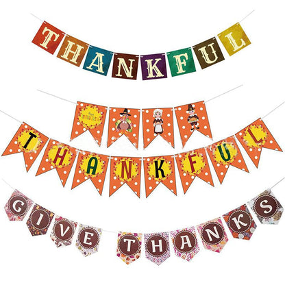 Thanksgiving Day Flag | Festive Holiday Outdoor & Home Decoration