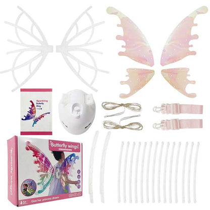 Electric Elf Butterfly Wings with Music Lights