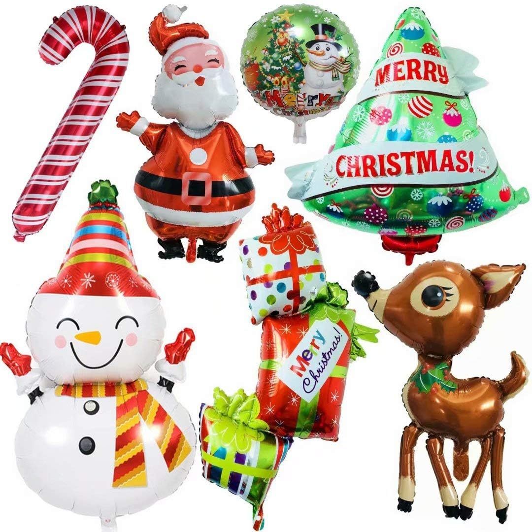 Christmas Snowman Balloons | Festive Holiday Party Decorations
