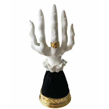Halloween Palm Candle Holder | Witch Hand Tray Decoration for Home Decor