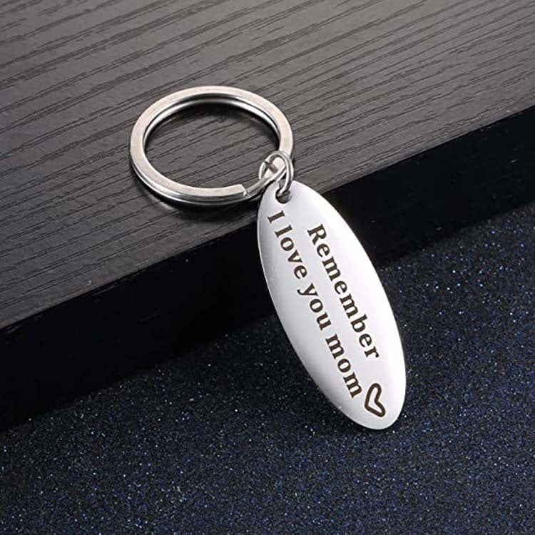 Stainless Steel Keychain | Elegant Thanksgiving Gift Accessory