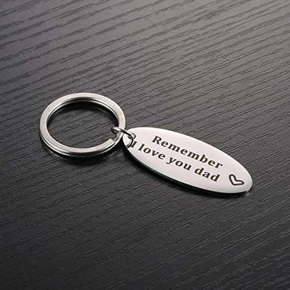 Stainless Steel Keychain | Elegant Thanksgiving Gift Accessory