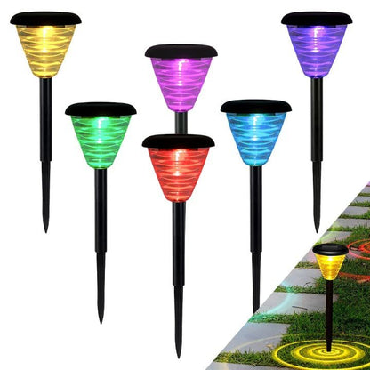 Decorative LED Solar Path Lights for Lawn and Yard