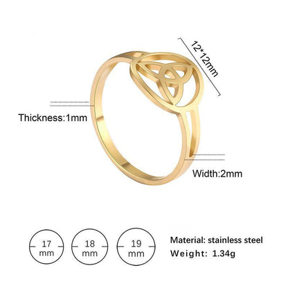 Stainless Steel Bracelet | Elegant Ring Design Thanksgiving Gift