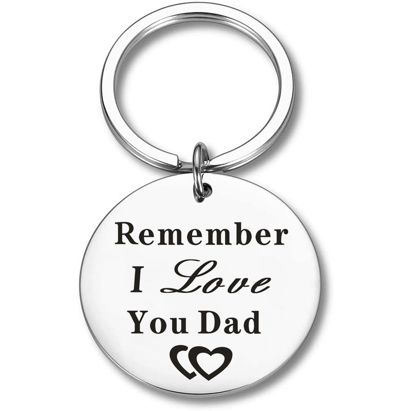 Stainless Steel Keychain | Elegant Thanksgiving Gift Accessory