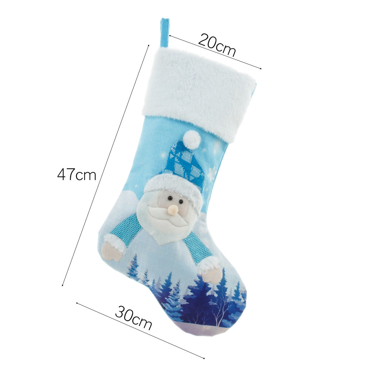 Christmas Stockings with Lights | Large Glowing Gift & Candy Bag Decoration